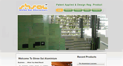 Desktop Screenshot of louvers.co.in